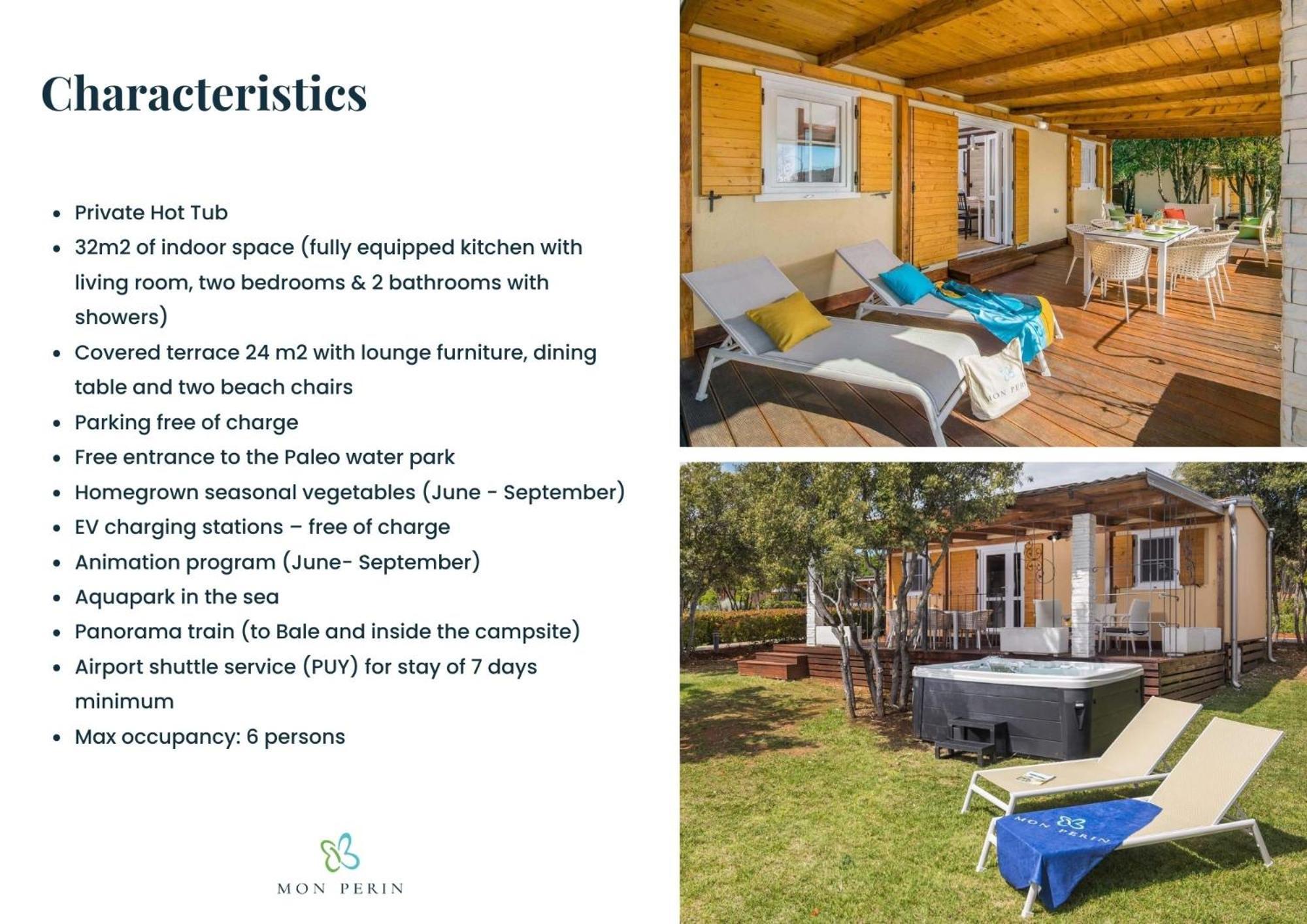 Camping Homes Mon Perin Bale Oda fotoğraf
